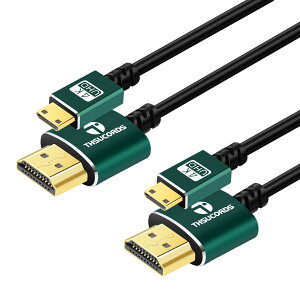Thsucords ^~jHDMI to HDMIP[u 0.3M 2{pbN EgX&tLVu\tg~jHDMIP[u 3D/4K@60Hz/18gbps/2160P/1080PΉ Nikon/Canon fW^჌tJAJR[_[Am[gp