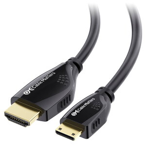 Cable Matters 4K Mini HDMIP[u - 3mAMiniHDMI - HDMIϊP[uA4K𑜓x / HDCP 3DƂɑΉ