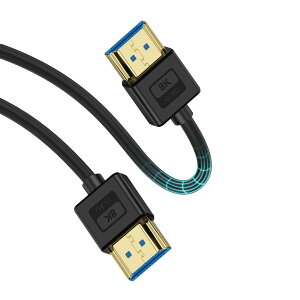 Poyiccot _炩 HDMI P[u 0.3m A ɔ HDMI P[u Z 8KAHDMI2.1 Ki 8K@60Hz 4K@120Hz/144Hz 2.1  UHD 48Gbps ϊP[u