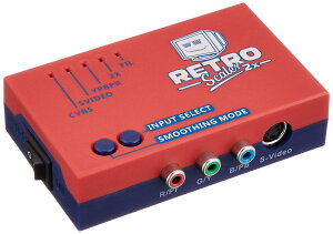 �y���g���Q�[���v�� �R���|�W�b�g�zRetroScaler2x HD�r�f�I�R���o�[�^�[�E�X�L�����R���o�[�^�[ - SFC/MD/SS/PS/PS2/Xbox/Wii�Ȃǃ��g���Q�[���Ő���!! ���{��}�j���A�� [SRPJ2361]