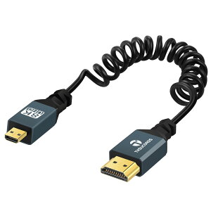 Thsucords 8K }CN HDMI to HDMI RCP[uAHDMI to Micro HDMI bL IX-IXLkJ[P[u AXpCR[h 8K@60Hz 4K@120Hz 48Gbps Raspberry Pi 4ASonyJp(90cm)