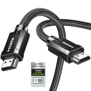 UGREEN 10K 8K HDMI 2.1 EgnCXs[h HDMIP[u F؎擾 Ultra High Speed 48Gbps 8K/60Hz UHD IHDR HDCP eARC 3D C[Tlbg Switch PS5 PS4 Xbox er PC j^[Ή 3m