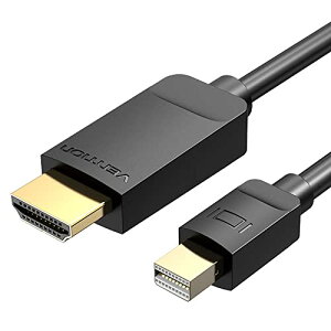 VENTION Mini Displayport to HDMI ϊP[u 1080P/60Hz HD ~jfBXvC|[g Thunderbolt Macbook/iMac/MacΉ (1.5m / HABBG)