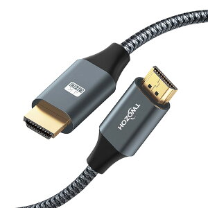 HDMIケーブル 3M Twozoh HDMI 2.0 規格 4K UHD @60Hz対応 4K 2160p(UHD) /440p (QHD) /1080p (HD) 高速イーサネット 編み組の HDMI ケーブル Nintendo Switch, Apple TV, PS4, PS3, XBOX,プロジェクター,Fire TVなど適用 適格請求
