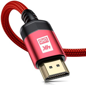 4K HDMI P[u15meter HDMI 2.0KinCXs[h HDMI Cable 4K 60Hz/2K 144Hz/3840p/2160p UHD 3D HDR /18gbpsC[TlbgARC hdmi P[u - Ή p\R̉ʂerɉf Apple TV,PS5/PS4/PS3, PC ȂǓKp