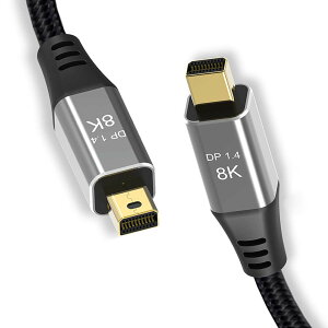 xiwai Mini DisplayPort 1.4 8K 60hz P[u EgHD UHD 4K 144hz Mini DP to MiniDP P[u 7680 * 4320 rfI PC m[gp\R erp
