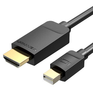 VENTION Mini Displayport to HDMI ϊP[u 1080P/60Hz HD ~jfBXvC|[g Thunderbolt Macbook/iMac/MacΉ (3m / HABBI)