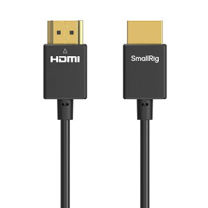 SmallRig 4K ɍ A to A HDMI 2. 0P[u (100cm) ^ HDMI 2.0tLVu X R[h/P[u  3D 4K@60Hz C[Tlbg ARC ^Cv A IX - IX Jp j^[p Wop 4794