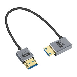 Duttek L^HDMI~jHDMI ϊP[uZ, 8k Mini HDMI to HDMIZP[u1 ft /30 cm, 48Gbps mini hdmi 2.1R[h,^L^Mini HDMI to HDMIIXϊP[úAJArfIJp̍8k@60hz, 4k@240 h