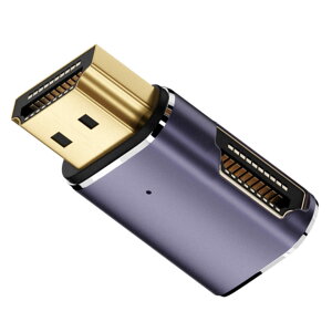 �S10�� fine-R 8K HDMI 2.1 �A�_�v�^ L�� L�^ 48Gbps HDMI���� �A�_�v�^�[ �R�l�N�^ �����ϊ� 8K 60Hz 4K 120Hz HDR �J�[�i�r Switch �e���r HDTV Roku Xbox 360 PS4 PS3 (�X�g���[�g A8K-03)