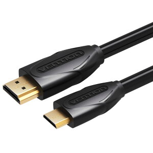 VENTION �~�j HDMI�P�[�u�� 1m �u���b�N HDCP�Ή� 4K Mini HDMI 30AWG