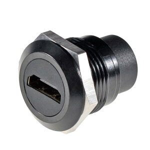 HangTon HDMI 2.0 �R�l�N�^�[ �J�v���[�h���~�`�A4K 30fps �C�����C���P�[�u���V���[�V�p�l���\�P�b�g ���X-���X�����AIP65�o���N�w�b�h�p�X�X���[