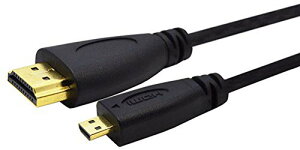 �I�[�f�B�I�t�@�� �}�C�N��HDMI�P�[�u�� microHDMI �I�X - HDMI-A �I�X HIGH SPEED�Ή� �f�W�J���E�r�f�I�J�����ERaspberryPI4�ƃe���r�E���j�^�[��ڑ� �u���b�N 3.0m