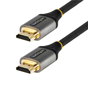 StarTech.com 8KΉHDMI 2.1P[u^2m^48GbpsΉEgnCXs[hHDMIP[u^8K60Hz & 4K120Hz^HDR10 + eARCΉ^HDMIF؃P[u^_TPE핢 HDMM21V2M