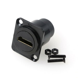 Eonvic 4K HDMI 2.0 壁前面プレート D タイプ コネクタ HDMI - HDMI コネクタ r 19 パネル マウント シャーシ インサート用