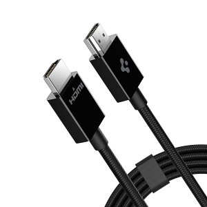 Spigen 8K PS5 HDMI P[u 2.1 [ 8K@60Hz 4K@120Hz / 48Gbps / HDMI2.1Ή / 2m ] PS5 4 Xbox Series X/S Apple TV, MacBook, Fire, 3D HDR PlayStation Ή (ubN)