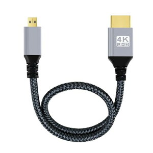 NFHK 4K 60hz HDMI 2.0 �I�X - �}�C�N�� HDMI �^�C�v D �I�X �P�[�u�� �X���[�u �X�g���[�g �R�l�N�^�t�� HDTV �R���s���[�^�[ ���b�v�g�b�v ���j�^�[�p 30CM