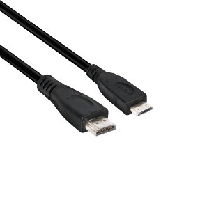 Club 3D Mini HDMI to HDMI 2.0 4K 60Hz UHD / 4K fBXvC EnCXs[hEP[u Cable 1m (CAC-1350)