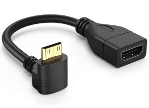 Sound Wave y Mini HDMI to HDMI L^i 90xpxtj z MiniMini-HDMI IX to HDMIXRo[^A_v^P[u 3D 1080P 𑜓xΉ 0.15M/ubN HDMI R-MiniF ( L^)