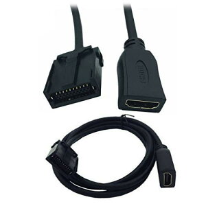 Rosebe HDMI�ϊ��R�[�h �y���͒[�q HDMI �^�C�vA�R�l�N�^�[���X/�o�͒[�q HDMI �^�C�vE�R�l�N�^�[�I�X�zFor I-P-h-o-n-e��I-P-o-d�œ���Đ� ���̕ϊ��P�[�u�� 1.5m