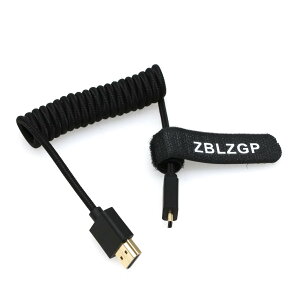 ZBLZGP 8K HDMIP[u ^CvA HDMI 2.1 ґgRCEpx Sony Canon R5 Nikon Blackmagic Pocket Cinema Camerap(Miro HDMI-HDMIAubNґg)
