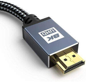 8K HDMI P[u 1.5M HDMI2.1 Ki 8K@60Hz 4K@120Hz HDMI Cable nCXs[h 48Gbps 7680x4320p  UHD HDR HDCP eARC 3D C[Tlbghdmi P[u - 8K Ή PS5,PS4,PS3,Apple TV,PCj^[,Nintendo SwitchȂǓKp(O