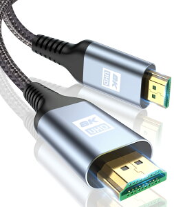 hdmi2.1 P[u 1m 8k hdmiP[u 48Gbps  HDMI 2.1KiHDMI Cable 8K@60Hz 4K 120Hz EgnCXs[h PS5/PS4p C[Tlbg ARCΉ Xbox Series UHD HDR HDCP eARC 3D Apple TV Fire TV PCj^[ Nintendo Switch