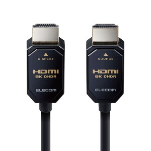 �G���R�� HDMI�P�[�u�� 8K (60P) / 4K (120P) �A�N�e�B�u�I�v�e�B�J�� ���� �E���g���n�C�X�s�[�h �����d�^�C�v 10m �u���b�N DH-HDLO21A10BK