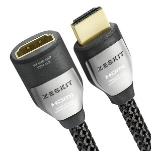 HDMI 2.0 Extension Cable 10ft Cinema Plus (4K 60Hz HDR Dolby Vision HDCP 2.2) Exceed 22.28Gbps Compatible with Roku Fire Stick/TV Xbox PS4 Pro Apple TV 4K Netflix LG Sony Samsung (Male to Female)