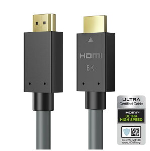 8K HDMI P[u 5m, F؍ς48GbpsґgHDMI P[u2.1, 8K60Hz,4K120Hz, eARC, _Ci~bNHDR, HDCP, HDTVj^[ƃp\RAR[_[EvC[AAVAvAQ[@ȂǓKp