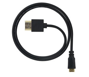 CERRXIAN �n�C�X�s�[�h mini HDMI - HDMI�P�[�u�� �C �C�[�T�l�b�g �I�[�f�B�I���^�[�� 3D 4K 1080P �Ή��A�����b�L�[�q �����`�� mini DHMI �P�[�u���iPS3/PS4/Xbox360�Ή��j (0.5M-��)