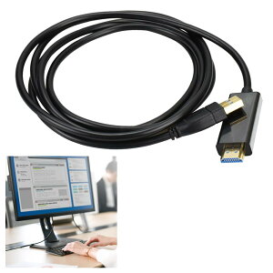 映像出力用ケーブル USBからHDMIに変換 モニター接続 画面共有 資料表示 オフィス (1.8m)