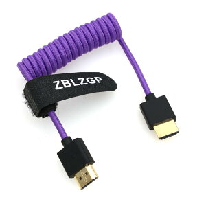 ZBLZGP 8K HDMIP[u ^CvA HDMI 2.1 ґgRCEpx Sony Canon R5 Nikon Blackmagic Pocket Cinema Camera(HDMI-HDMIAp[vґg)p