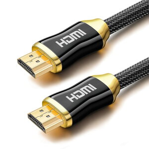 Eono(CI[m) -4K HDMI P[u HDMI2.0KinCXs[h hdmi cable 4K 60Hz/2K 144Hz/3840p/2160p ARC/18gbps/UHD/HDR/3D/ C[TlbgΉ nCXs[h hdmi P[u PS5/PS4/3 Fire TVȂǓKp (1m)