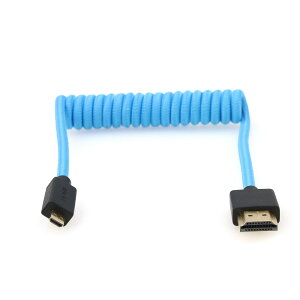 ZBLZGP 8K Micro HDMI - HDMI 2.1 C[ Blackmagic Pocket Cinema Camera Monitor TV PS5 ATOMOS Ninja V Portkeys HDMI Xvb^[ fW^P[uR[h