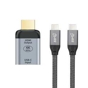 Cablecc 10Gbps100WP[uUSB-C^CvCX\[XHDMIVNHDTVA_v^[4K60hz 1080pi^ubgAdbAbvgbvpj