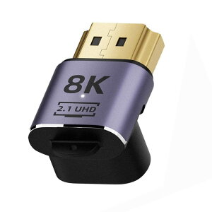 chenyang CY HDMI 2.1 コンバーターアダプター HDMIオス-メス 90度上向きUHD延長コンバーターアダプター 8K 60hz HDTV対応