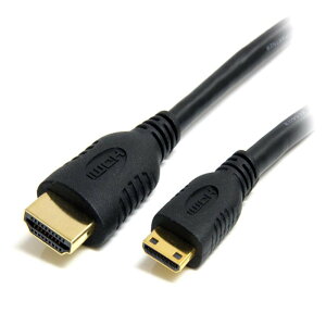 StarTech.com C[TlbgΉnCXs[hHDMIP[u 1m HDMI(^CvA) - Mini HDMI(^CvC) IX/IX HDACMM1M