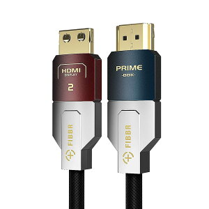 FIBBR 8K HDMI 2.1 Cable 16.4FT/5M, 48Gbps High Speed Fiber Optic HDMI Cable Support 8K@60Hz, 4K@120Hz/144Hz, HDR, eARC, D0lby Vision for PC, Laptop, TV, Projector, PS5