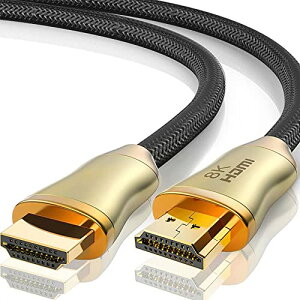 GSPOWER HDMIP[u Ver.2.1 GOLD 1m y8K 60Hz / 4K 120Hzz 48Gbps HDMI2.1KiΉ bL ` eARC HDR VRR HDCP2.3Ή Q[~OPS5 swich PC