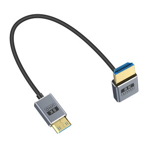 Duttek L^HDMI~jHDMI ϊP[uZ, 8k Mini HDMI to HDMIZP[u1 ft /30 cm, 48Gbps mini hdmi 2.1R[h,^Mini HDMI to HDMIIXϊP[úAJArfIJp̍8k@60hz, 4k@240 hz