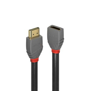LINDY 0.5m ANTHRA LINE HDMI 2.0 �I�X/���X �����P�[�u��(�^��:36475)