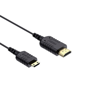 FEELWORLD �����^4K Mini HDMI - HDMI�P�[�u��1m�A2.5mm�X����HDMI 2.0�P�[�u���A����4K@60Hz 2160p 1080p 18gbps 3D HDR���T�|�[�g�J�����A�r�f�I�J�����A�m�[�g�p�\�R���A�^�u���b�g�p