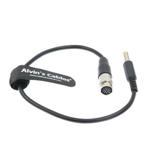 Alvin's Cables Fujinon Nikon Canon �����Y GH4 B4 2/3" �p�� 12 pin Hirose ���X to DC 12v �I�X �d�� �P�[�u��