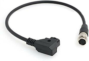 D-Tap�́ACanon FujinonNikon��12�s��HiroseENG B4 2/3"�����Y�d���R�[�h�ɐڑ����܂� (�X�g���[�g�P�[�u��)