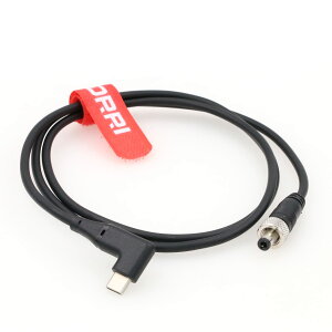 DRRI ���b�N 5.5 X2.1mm DC���璼�p USB-C PD �����[�d12V�d���P�[�u�� Atomos Ninja V Monitor/Zwo ASI��p