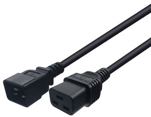 JLY IEC320 C20 to IEC320 C19 16A-250V 3M T[o[ dP[u ULKiF c dی ό ϖ f[^Z^[@AUPSVXeARs[@Aj^[AGARAƓdiȂǂɑΉ 1