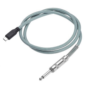 uxcell GLM^[^R[hA_v^[ bL US B C΃R[hP[u 6.35 mm TSmݐڑ db ^ubg bvgbv 1 M 6.35 mm