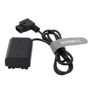 SZRMCC D-tap2sIX-NPFZ100DCJv[_~[obe[dP[uiSony A9 A7III A7RIII A7RIV A7SIIIJpj (Straight Cable)