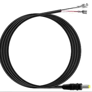 CYD ����2M �g���C���J�����d���P�[�u�� 22AWG 4.0x1.7mm 12V 2A Trail Camera Power Cord DC�O���d���P�[�u�� Tactacam Reveal, X,XB,SK,Wise Eye,Spartan Gocam,Snyper,Barn Owl�ȂǂɑΉ� �����c ���d�ی� �ϔM�ϊ� �ϖ��� 1